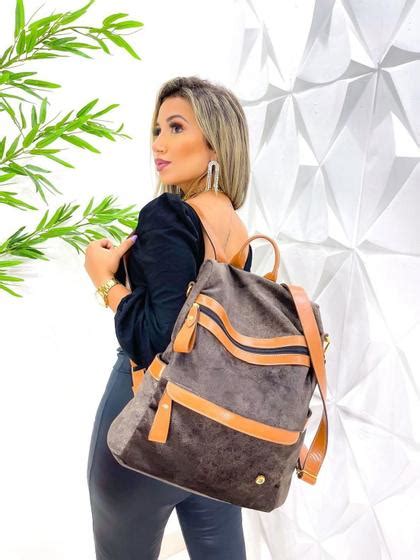 Mochilas Femininas: Couro, Vinil, Veludo e mais I .